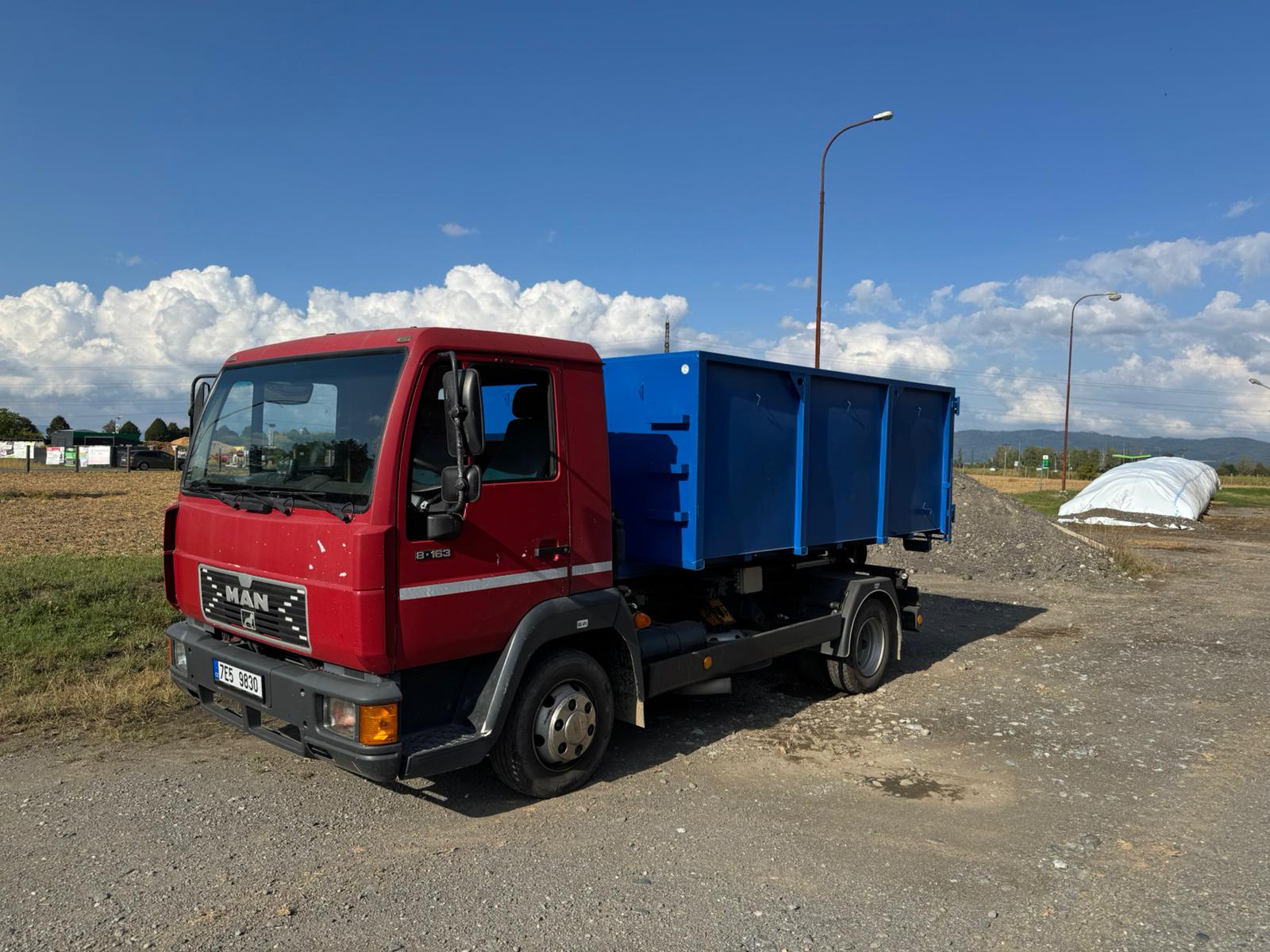 Doprava stavebního materiálu Litovel - SMELE